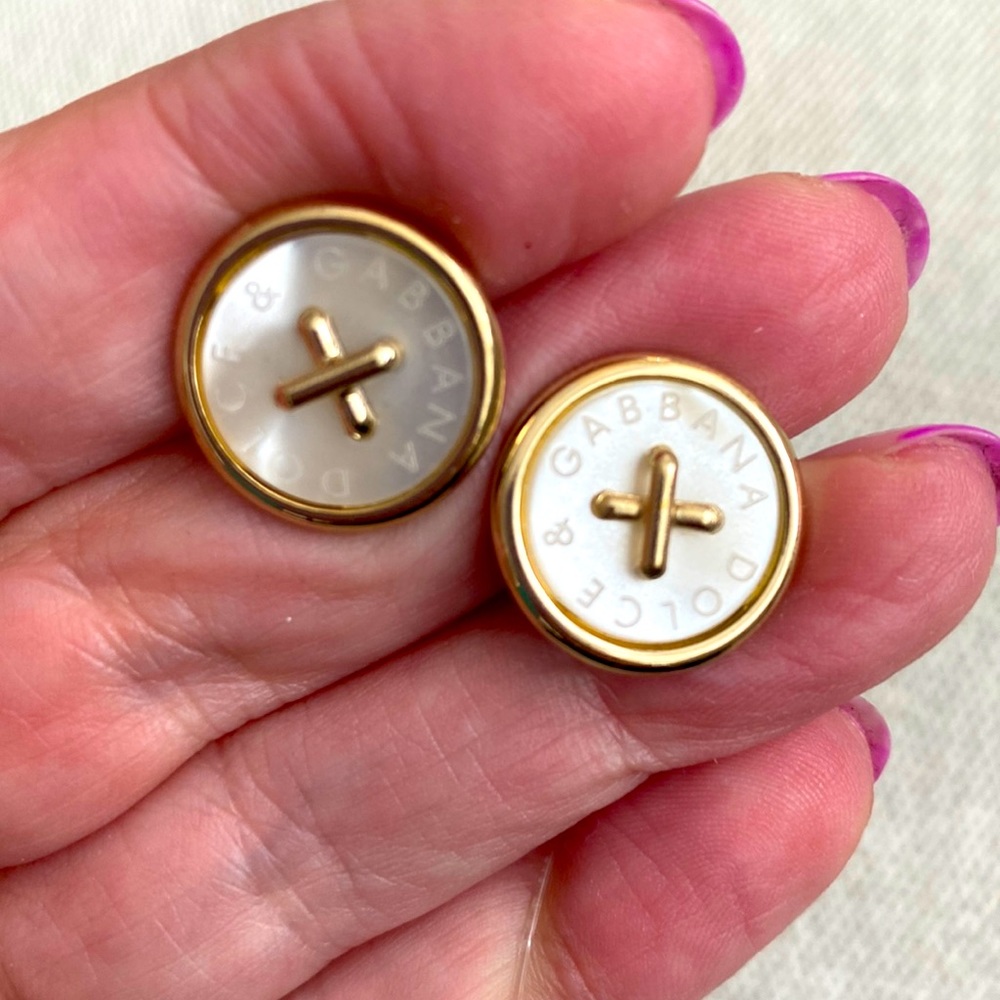 FAUX D&G cuff links